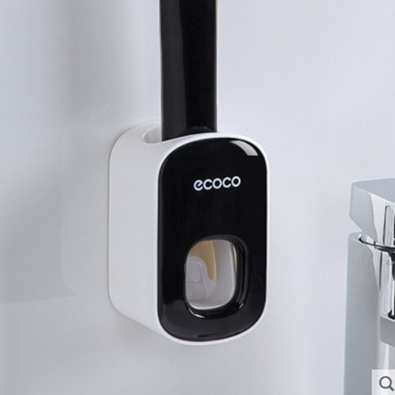 Wall Mounted 2-in-1 Automatic Toothpaste Dispenser & Holder - Transform Your Bathroom Today!