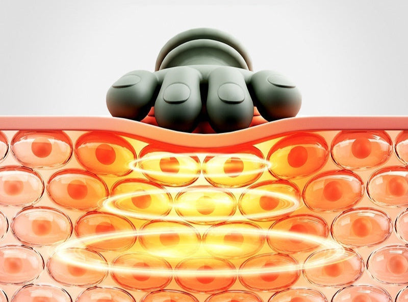 Wireless Neck & Shoulder Massager – Heated Kneading Massage