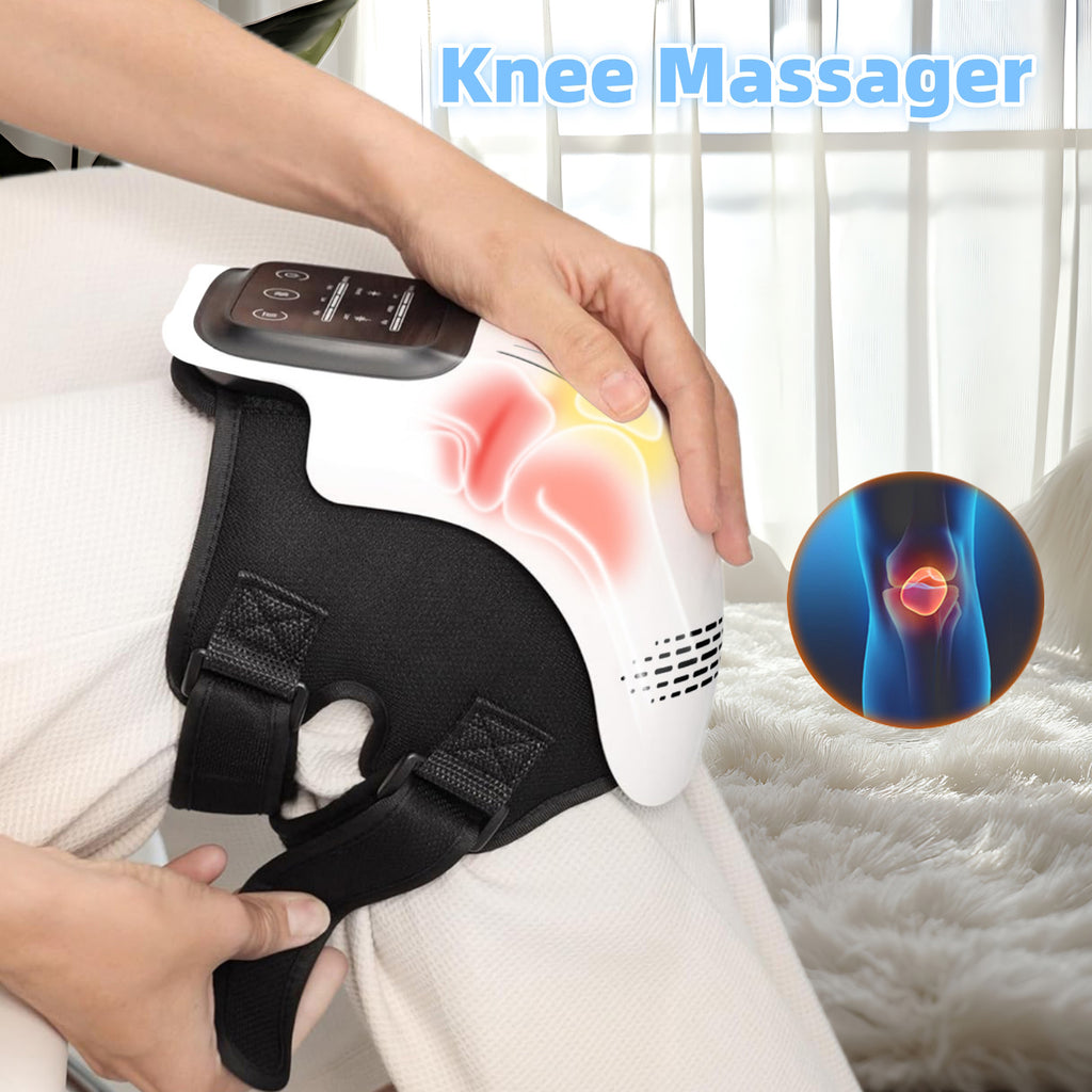 Tiramaga® | Chronic Arthritis Pain Relief: Cordless Heated Vibration Knee Massager